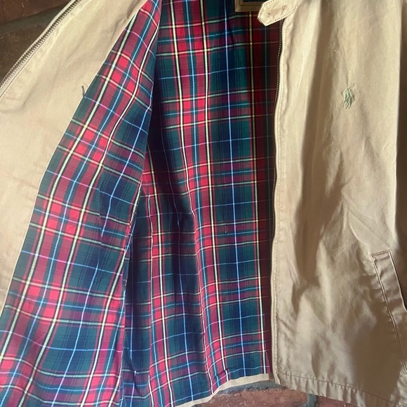 Polo Ralph Lauren Tan Bomber-Style Jacket - Picture 2 of 4